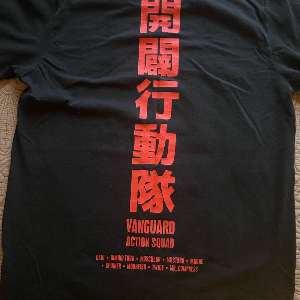 Vanguard Action Squad Black T-Shirt
